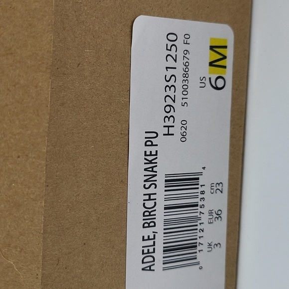 1072- Zodiac Adele Birch Snake Vegan Ankle Boots Size 6 M NWT - Picture 10 of 11